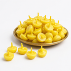 Ghee Haldi Cotton Wicks for Diya & Pooja | Svarnadeep