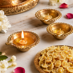 Haldi Kumkum Cotton Wicks for Diya & Pooja | Svarnadeep