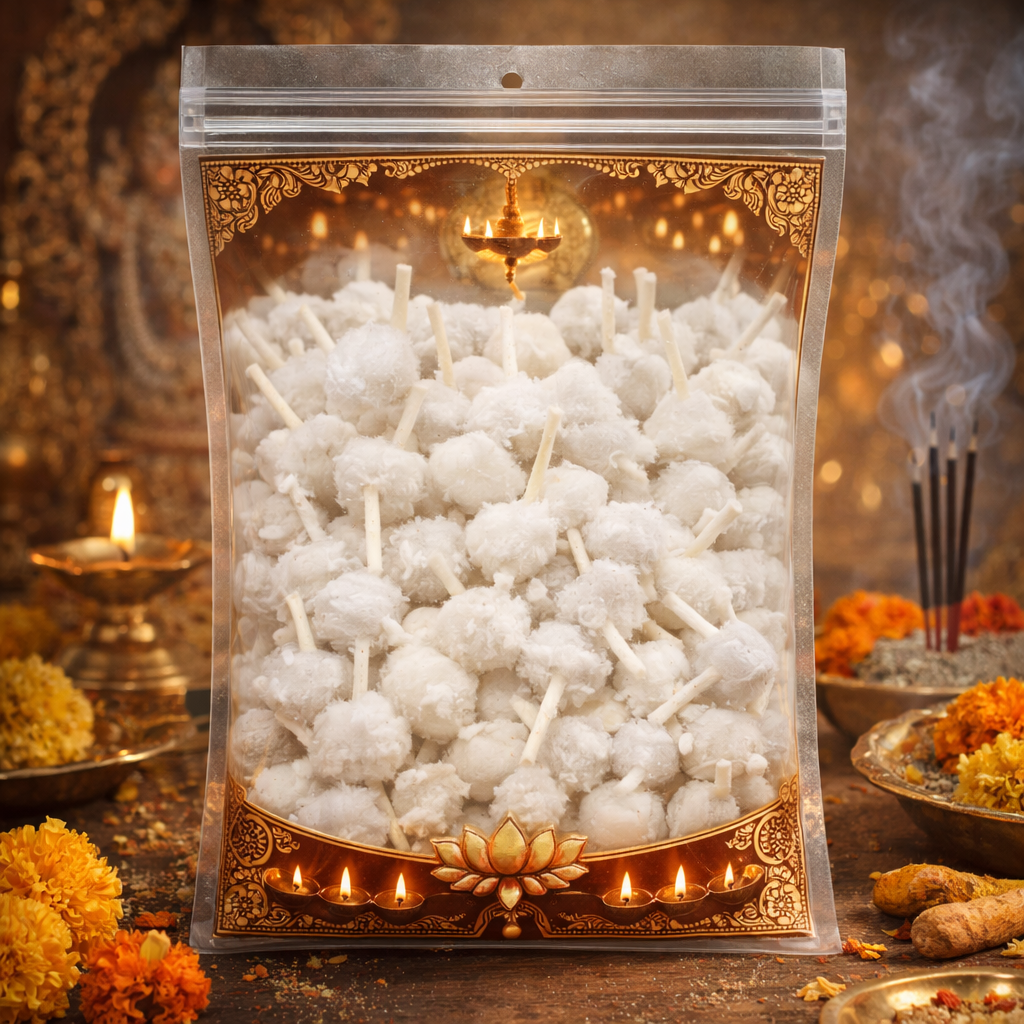 Camphor Mixed Cotton Wicks packaging