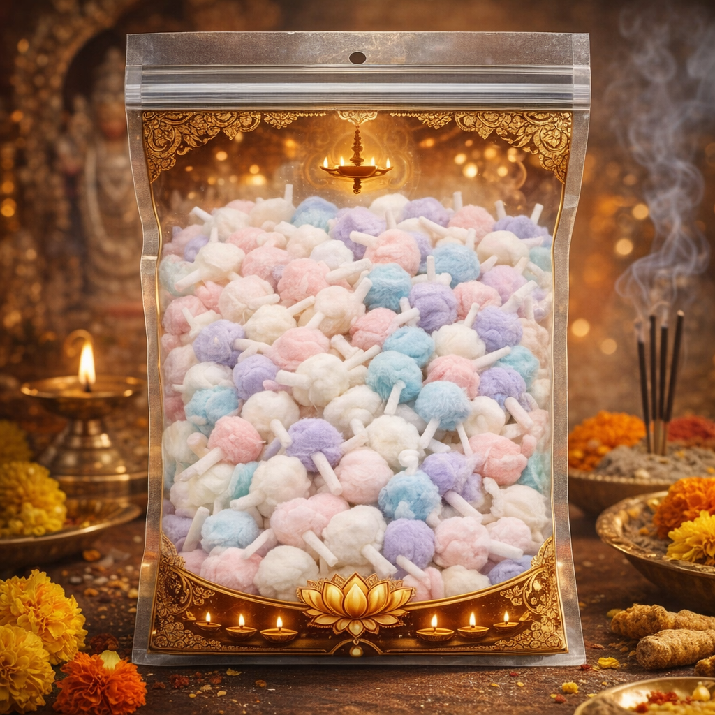 Fragrance Cotton Wicks packaging