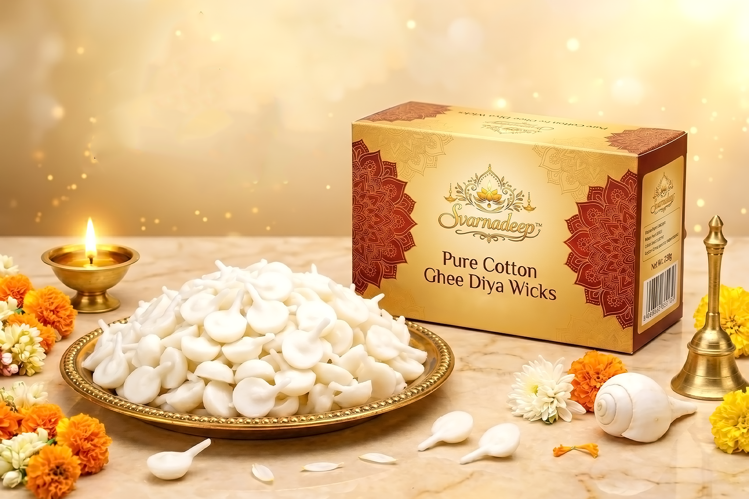 Bulk Cotton Wicks Supply for Temples Retailers and Wholesale Orders