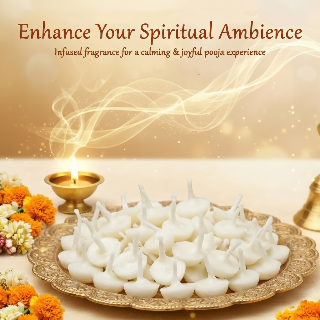 Cotton Wicks for Devotional and Aromatic Rituals