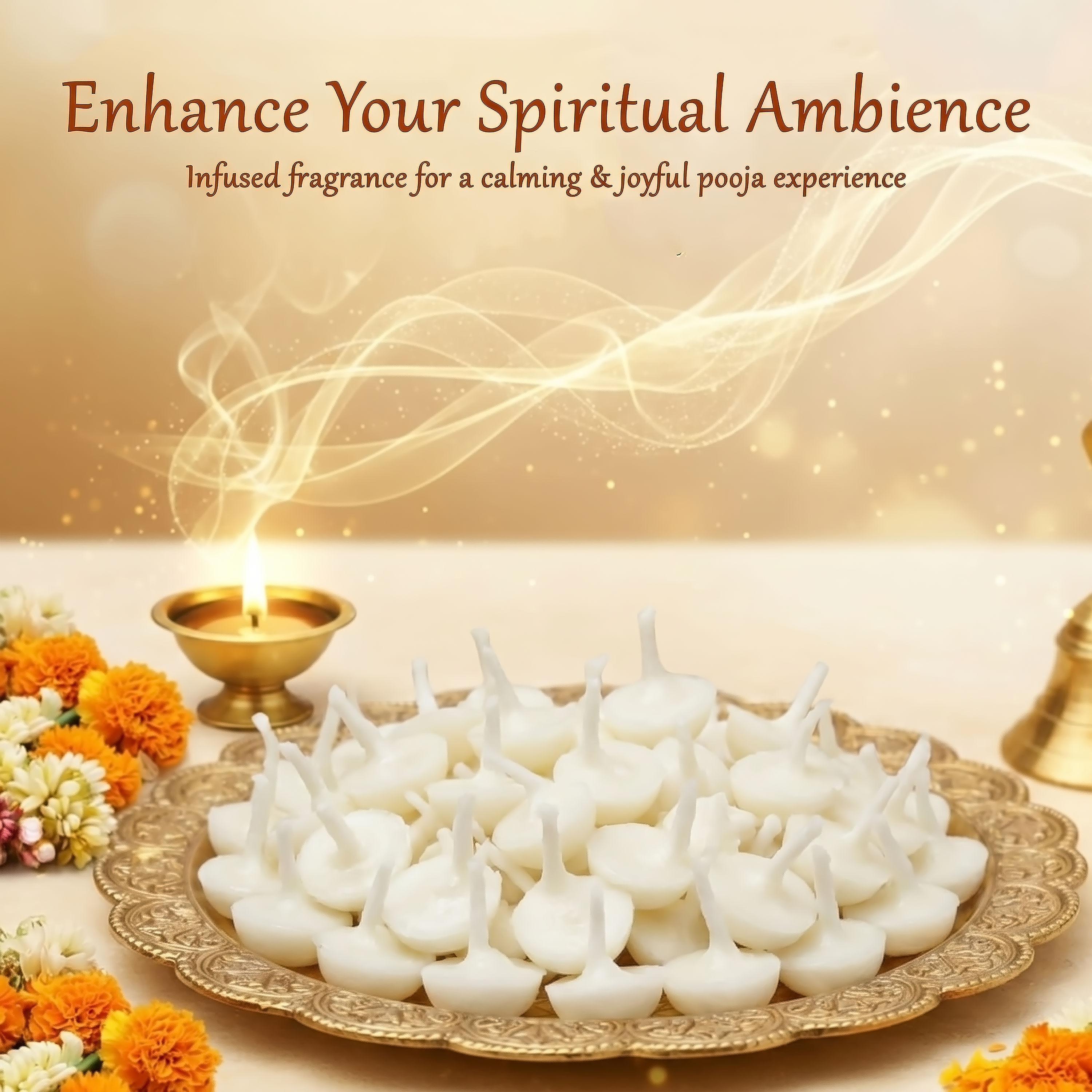 Cotton Wicks for Devotional and Aromatic Rituals