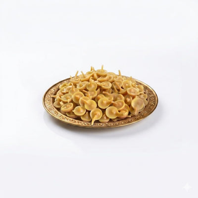 Svarnadeep Haldi Kumkum Cotton Wicks for Religious Rituals